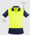 Picture of Syzmik Womens Hi Vis Zone Short Sleeve Polo (ZHL236)