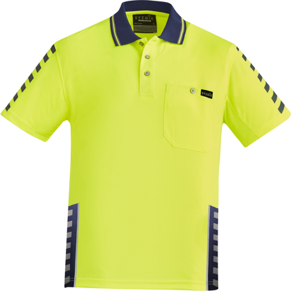 Picture of Syzmik Mens Hi Vis Komodo Short Sleeve Polo (ZH320)