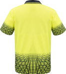 Picture of Syzmik Mens Hi Vis Tracks Short Sleeve Polo (ZH300)