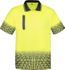 Picture of Syzmik Mens Hi Vis Tracks Short Sleeve Polo (ZH300)