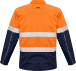 Picture of Syzmik Mens Hi Vis Cotton Drill Jacket (ZJ590)