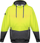 Picture of Syzmik Unisex Hi Vis Textured Jacquard Hoodie (ZT477)