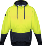 Picture of Syzmik Unisex Hi Vis Textured Jacquard Hoodie (ZT477)