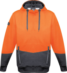 Picture of Syzmik Unisex Hi Vis Textured Jacquard Hoodie (ZT477)