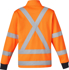 Picture of Syzmik Unisex Hi Vis X Back Rail Jumper (ZT660)