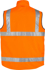 Picture of Syzmik Mens Hi Vis Lightweight Waterproof Vest (ZV358)