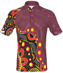 Picture of UA Custom The Dance of Existence Indigenous Polo (AP007)