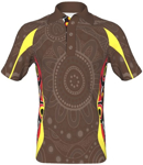 Picture of UA Custom The Dance of Existence Indigenous Panel Polo (AP008)