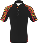 Picture of UA Custom The Dance of Existence Indigenous Shoulder Panel Polo (AP009)