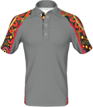 Picture of UA Custom The Dance of Existence Indigenous Shoulder Panel Polo (AP009)