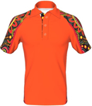 Picture of UA Custom The Dance of Existence Indigenous Shoulder Panel Polo (AP009)