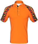 Picture of UA Custom The Dance of Existence Indigenous Shoulder Panel Polo (AP009)