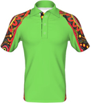 Picture of UA Custom The Dance of Existence Indigenous Shoulder Panel Polo (AP009)