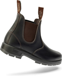 Picture of Mongrel Boots Unisex Oil Kip Elastic Sided Boot - Claret (K91030)