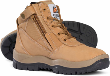 Picture of Mongrel Boots Non Safety ZipSider Boot - Wheat (961050)