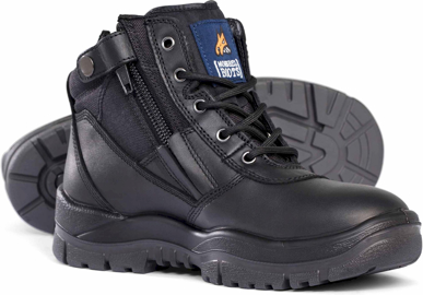 Picture of Mongrel Boots Non Safety ZipSider Boot - Black (961020)