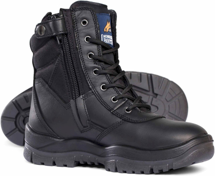 The Safety Boots Specialist View Mongrel Boots 951020 Non Safety High Leg ZipSider Boot online. Scrubs Corporate Workwear More