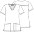 Picture of Cherokee Uniforms On the Go Care Printed Scrub Top (CK671 OTGC)