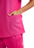 Picture of Bizcare Womens Pink V-Neck Scrub Top (CST245LS)