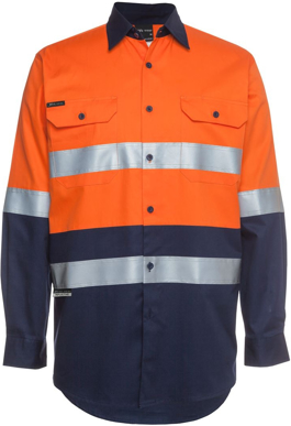 Picture of JB's Wear Hi Vis Day & Night Long Sleeve Work Shirt (6HLS)