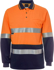 Picture of JB's Wear Hi Vis Long Sleeve Day & Night Cotton Back Polo (6HMCB)