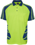 Picture of JB's Wear Hi Vis Short Sleeve Spider Polo (6HSP)