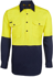 Picture of JB's Wear Hi Vis Closed Front Long Sleeve Work Shirt (6HVCF)