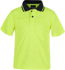 Picture of JB's Wear Adults Hi Vis Non Cuff Traditional Polo (6HVNC-ADULTS)