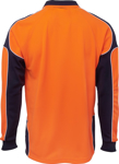Picture of JB's Wear Hi Vis Long Sleeve Arm Panel Polo (6AP4L)