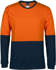 Picture of JB's Wear Hi Vis Long Sleeve Crew Neck Cotton T-shirt (6HVTN)