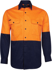 Picture of JB's Wear Hi Vis Long Sleeve 150G Work Shirt (6HWSL)