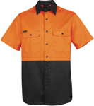 Picture of JB's Wear Hi Vis Short Sleeve 150G Work Shirt (6HWSS)