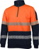 Picture of JB's Wear Hi Vis 1/2 Zip Segmented Tape Fleece (6HZS)