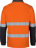 Picture of JB's Wear Hi Vis Day/Night Long Sleeve Cotton Polo (6DCPL)