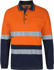 Picture of JB's Wear Hi Vis Day/Night Long Sleeve Cotton Polo (6DCPL)