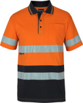 Picture of JB's Wear Hi Vis Day/Night Short Sleeve Cotton Polo (6DCPS)