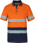Picture of JB's Wear Hi Vis Day/Night Short Sleeve Cotton Polo (6DCPS)