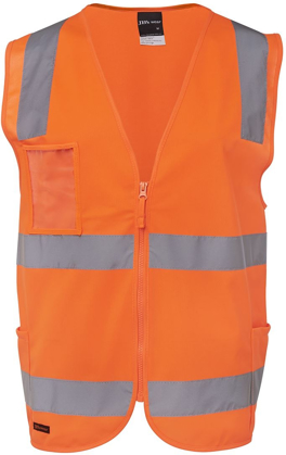 Picture of JB's Wear Hi Vis Day/Night Zip Safety Vest (6DNSZ)