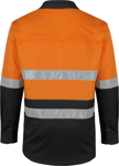 Picture of JB's Wear Hi Vis Day/Night Long Sleeve Stretch Work Shirt (6DSWL)
