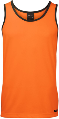 Picture of JB's Wear Hi Vis Contrast Singlet (6HCS4)