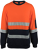 Picture of JB's Wear Hi Vis Day/Night 310 Cotton Crew Neck Sweater (6DVCM)