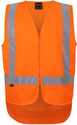 Picture of JB's Wear NSW/QLD Rail Day & Night Zip X-Back Safety Vest (6DVQV)