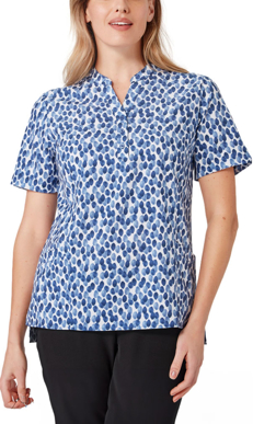 Picture of Bizcare Womens Florence Stardust Print Tunic (CS450LS)