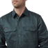 Picture of King Gee Originals Long Sleeve Closed Front Cotton Drill Work Shirt (K04020)