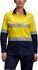 Picture of King Gee Womens Hi Vis Reflective Long Sleeve Work Shirt (K44532)