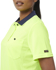 Picture of King Gee Womens Workcool Hyperfreeze Hi Vis Short Sleeve Polo Shirt (K44735)