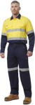 Picture of King Gee Workcool 1 Reflective Cargo Work Pants (K53800)