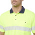 Picture of King Gee Workcool Hyperfreeze Hi Vis Reflective Short Sleeve Polo (K54215)