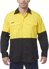 Picture of King Gee Workcool 2 Hi Vis Two Tone Long Sleeve Drill Work Shirt (K54870)