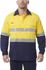 Picture of King Gee Workcool 2 Hi Vis Reflective Closed Front Work Shirt (K54886)